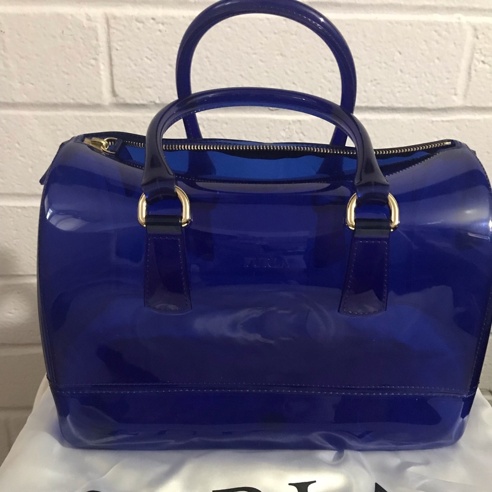 Furla Candy Rubber Satchel
